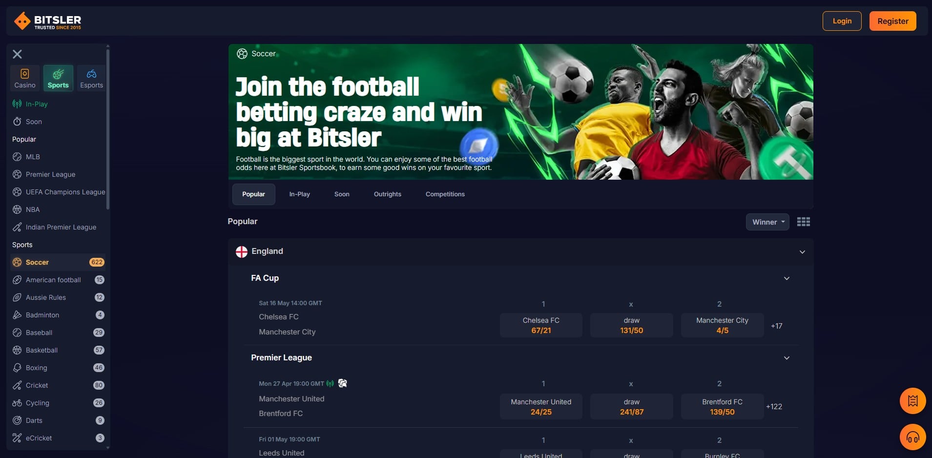 Bitsler Sportsbook Sport88